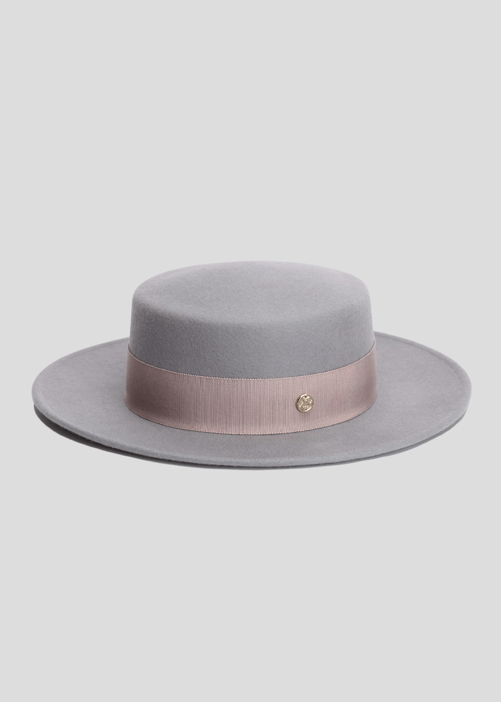 classic boater gray/ blush pink